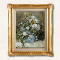 Spring Bouquet — Pierre-Auguste Renoir | 1866 Impressionist Floral Masterpiece | Hand-Painted Oil Reproduction | Framed - Galerie Eclat