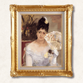 At the Ball (Au Bal) — Berthe Morisot | 1875 Impressionist Masterpiece | Hand-Painted Oil Reproduction | Framed - Galerie Eclat Art