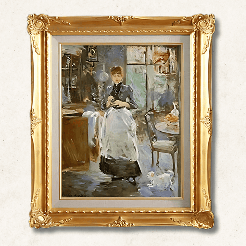 Berthe Morisot – The Dining Room | Framed Canvas - Galerie Eclat Art