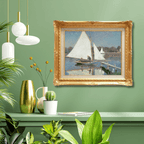 Claude Monet <br>-Boating at Argenteuil (Framed) - Galerie Eclat Art