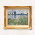 Claude Monet <br>- The Banks of the Seine near Vétheuil - Galerie Eclat Art