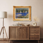 Claude Monet <br>- The Port at Argenteuil II - Galerie Eclat Art