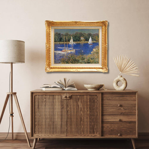 Claude Monet <br>- The Port at Argenteuil II - Galerie Eclat Art