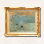 Claude Monet — Impression, Sunrise (1872) | Museum-Quality Canvas Reproduction - Galerie Eclat Art