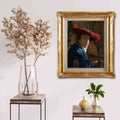 Elevate Your Space with the Girl with a Red Hat Reproduction - Hand-Painted Elegance - Galerie Eclat Art