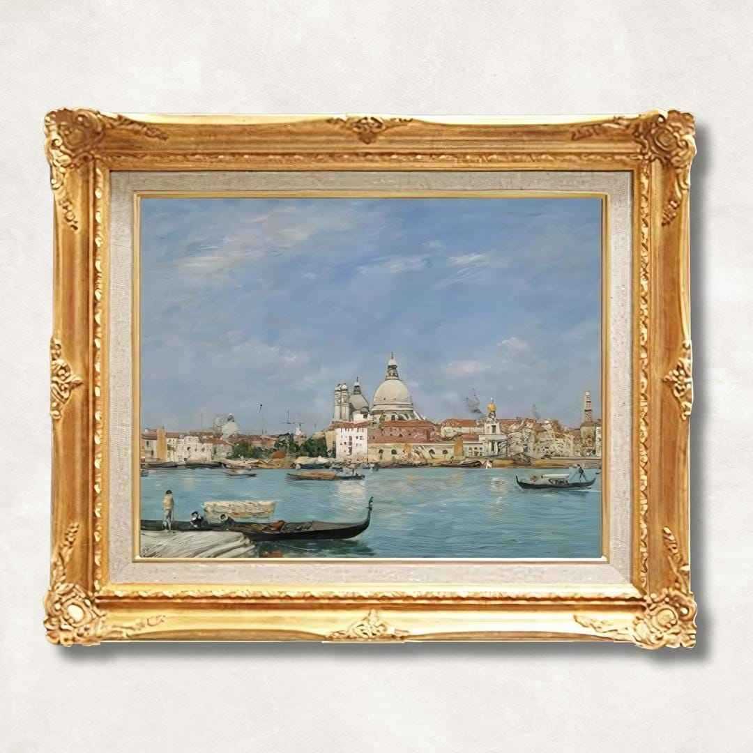 Eugène Boudin <br>- Venetian Seascape - Galerie Eclat Art