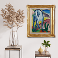 Franz Marc <br>- Blue Horse I (Framed) - Galerie Eclat Art