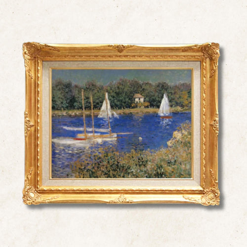 Claude Monet  <br>- The Port at Argenteuil II