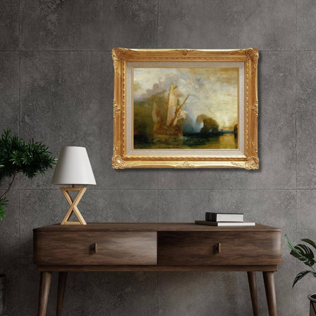 J. M. W. Turner <br>- Odysseus Mocking Polyphemus - Galerie Eclat Art