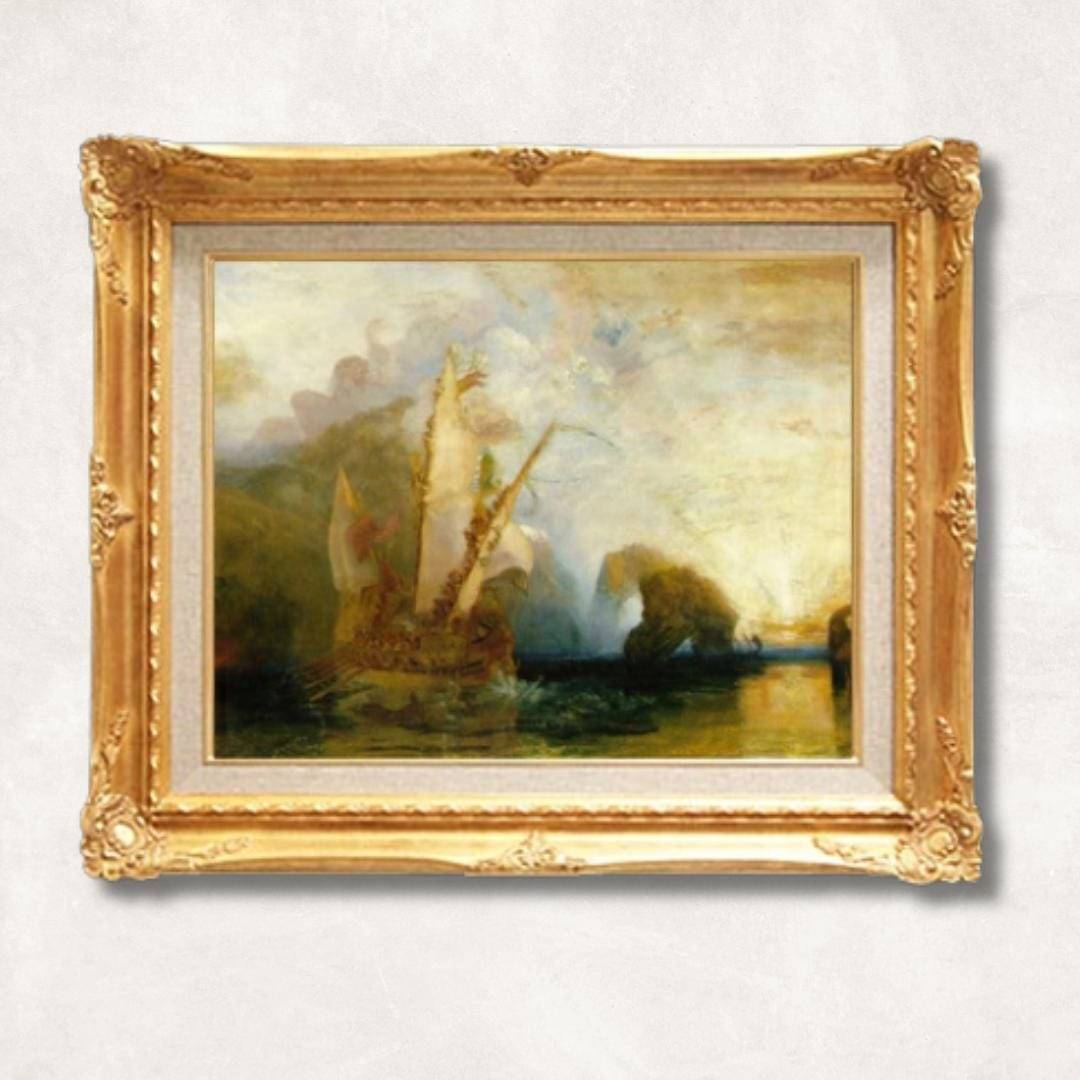 J. M. W. Turner <br>- Odysseus Mocking Polyphemus - Galerie Eclat Art