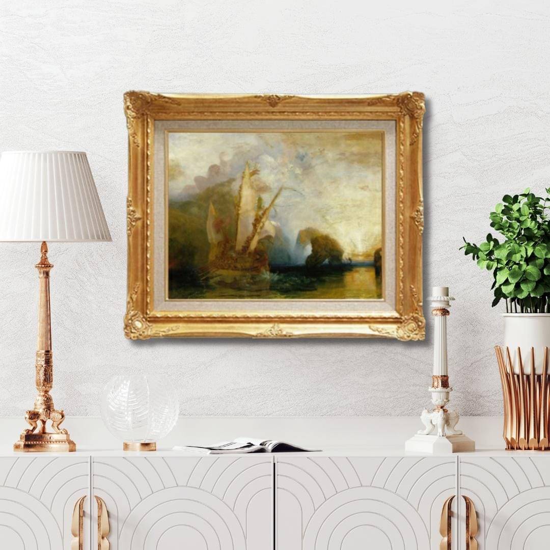J. M. W. Turner <br>- Odysseus Mocking Polyphemus - Galerie Eclat Art