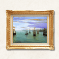James McNeill Whistler – Crepuscule in Flesh Colour and Green: Valparaiso | Framed Canvas - Galerie Eclat Art