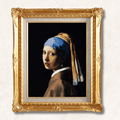 Johannes Vermeer <br>- Girl with a Pearl Earring - Galerie Eclat Art