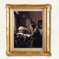 Johannes Vermeer - The Astronomer - Galerie Eclat Art