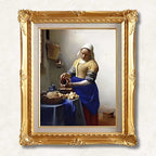 Johannes Vermeer — The Milkmaid - Galerie Eclat Art