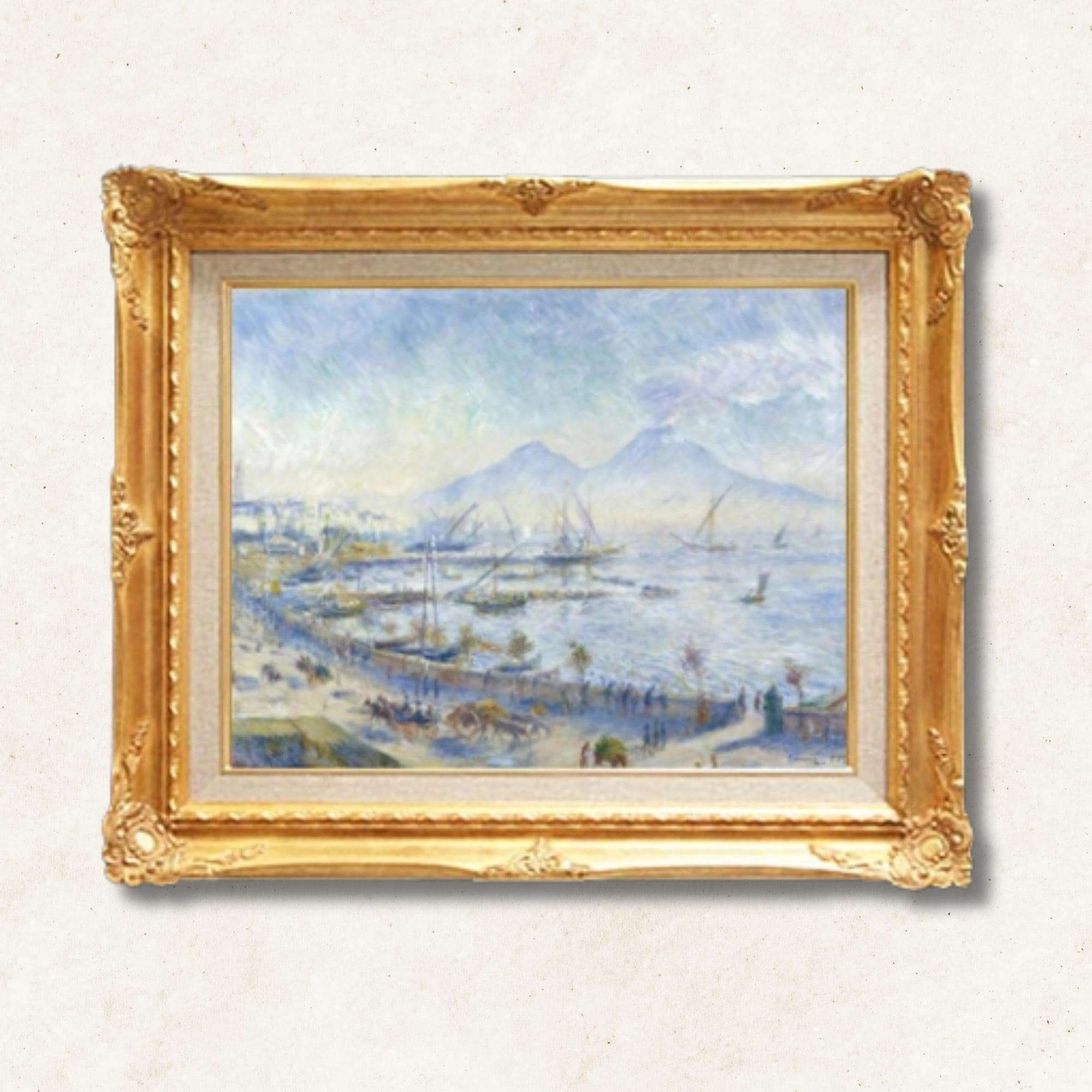 Pierre-Auguste Renoir <br>- The Bay of Naples - Galerie Eclat Art