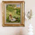 Pierre-Auguste Renoir <br>- Young Woman in the Garden at Fumezy - Galerie Eclat Art