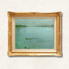 Whistler "Cremorne Lights" – Framed Canvas Reproduction - Galerie Eclat Art